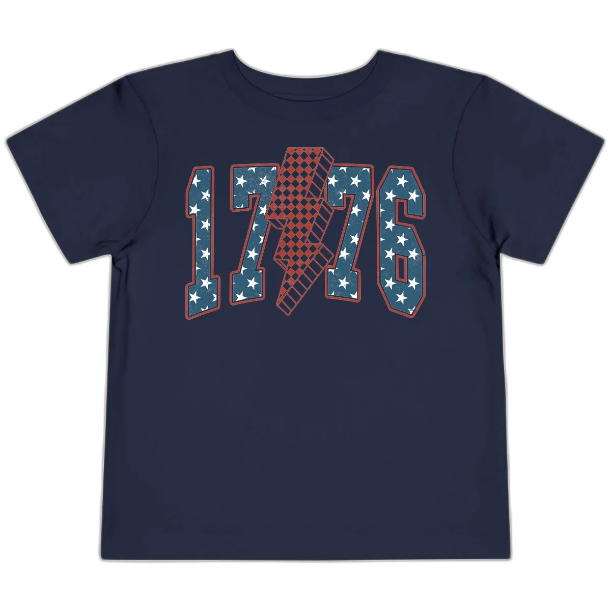 America 250th Anniversary 1776 Heritage Design Toddler T-Shirt in Navy