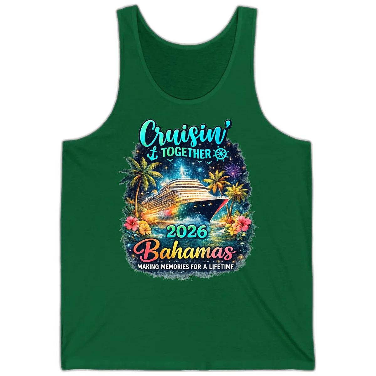 Cruisin' Together 2026 Bahamas Family Vacation Tank in Kelly