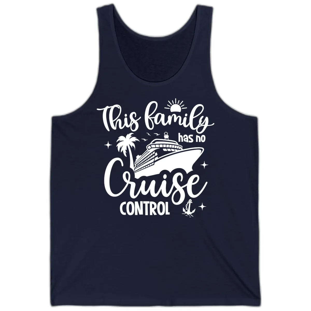 This Family Has No Cruise Control Vacation Tank in Navy