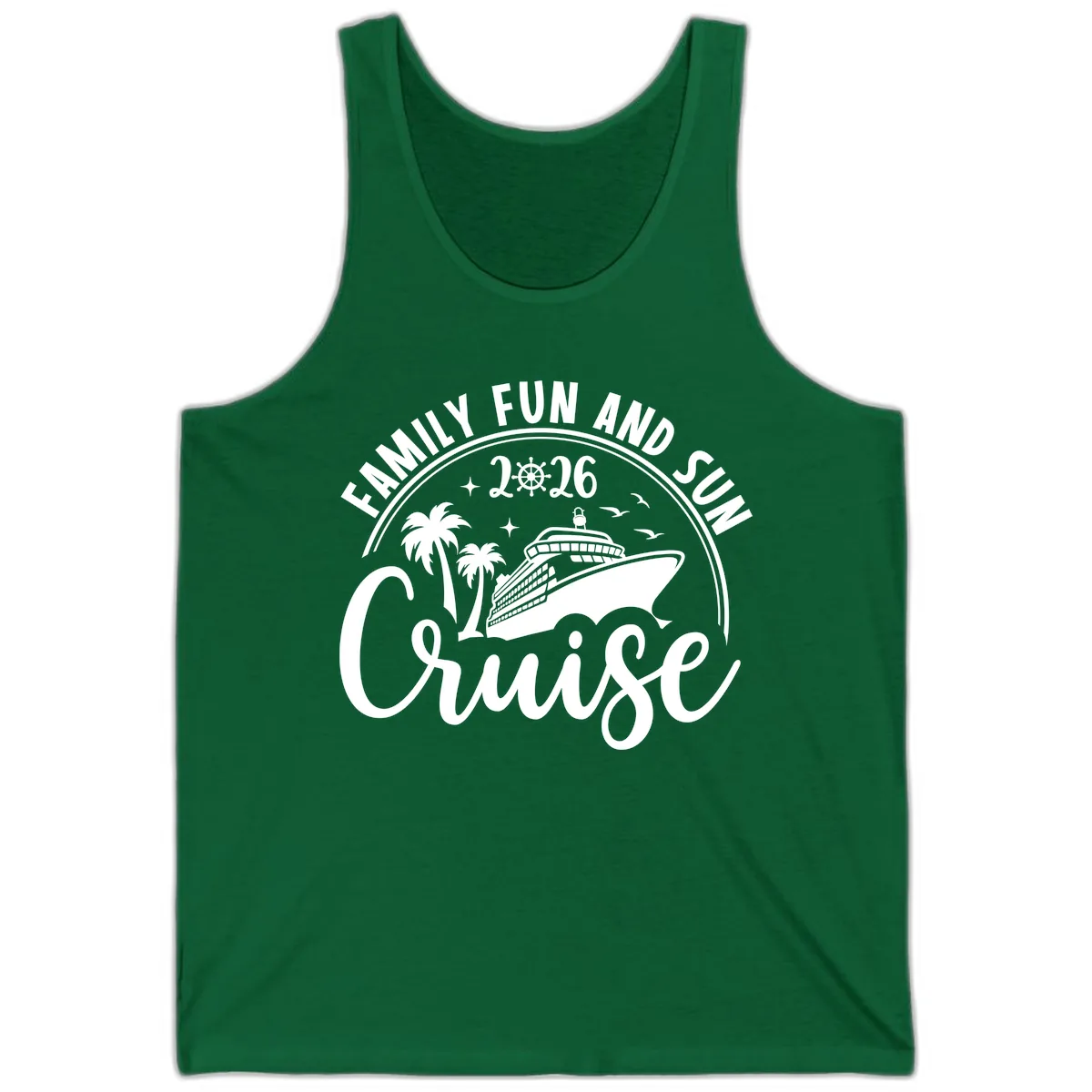 Family Fun and Sun Cruise 2026 Vacation Tank in Kelly
