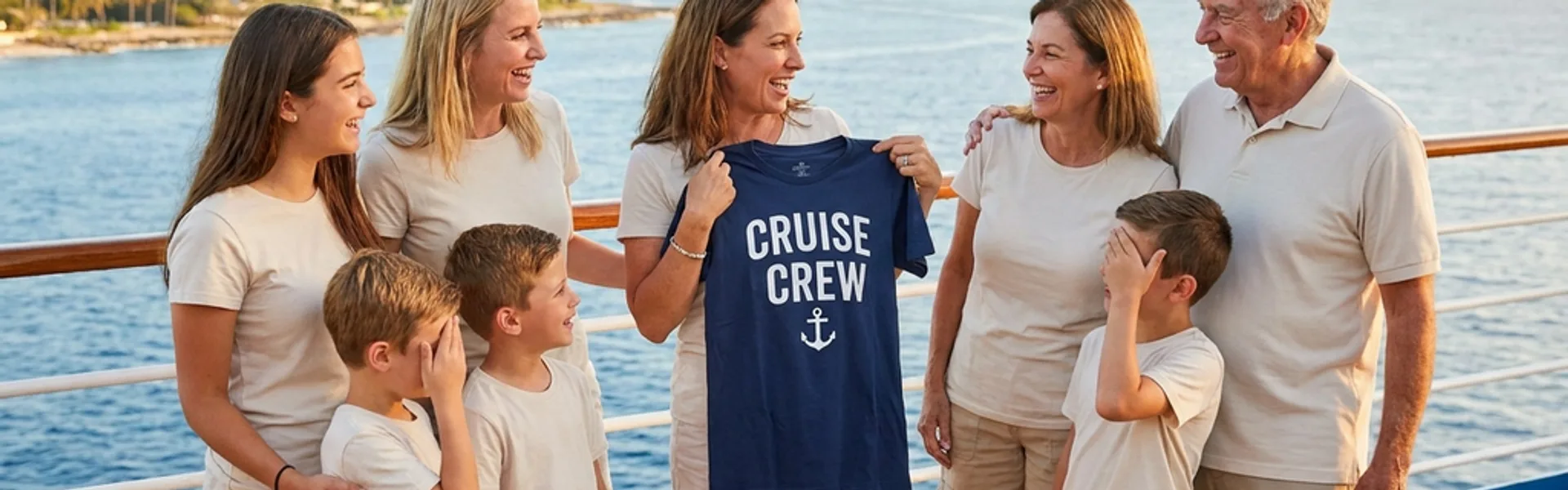 getting family to wear matching shirts