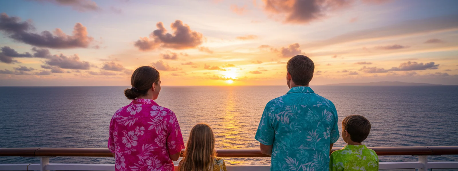Best Shirt Colors for Cruise Photos — What Looks Good on Camera - Family Cruise Shirt