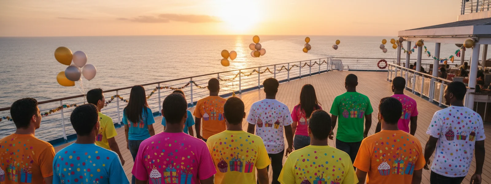 Birthday Cruise Planning — How to Celebrate a Birthday at Sea - Family Cruise Shirt