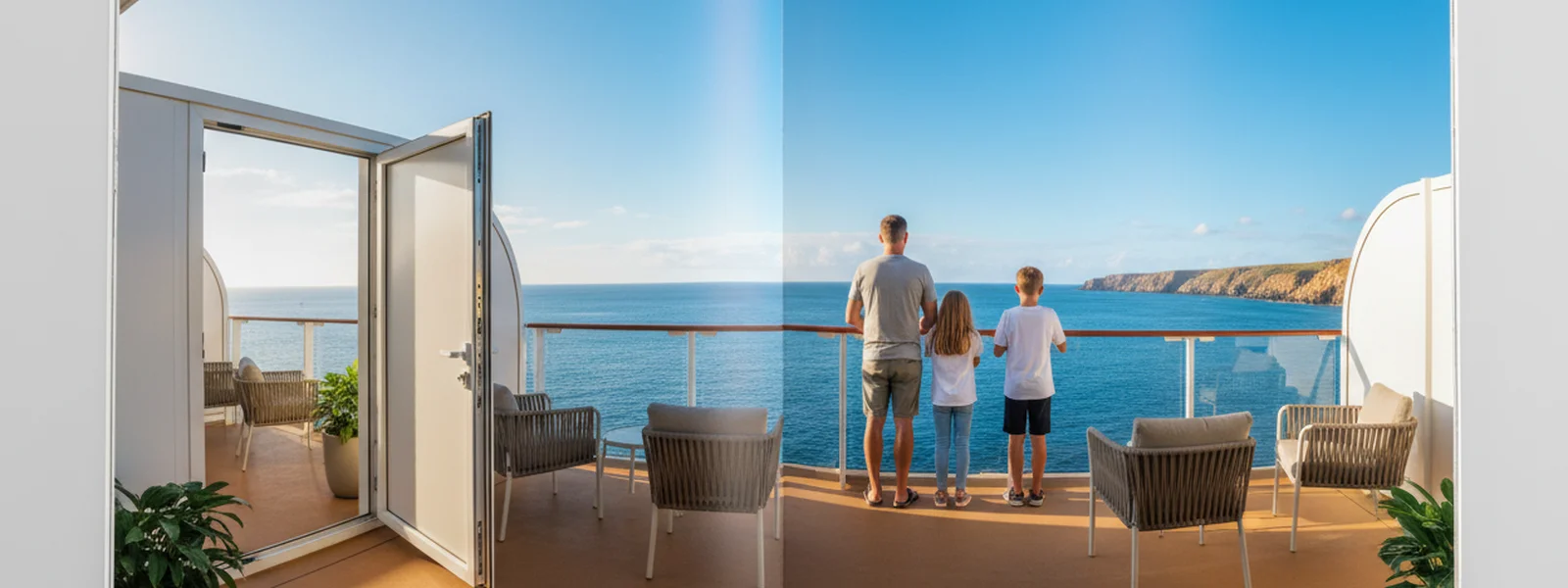 Connecting Cabins vs Suites — What Works Best for Families - Family Cruise Shirt