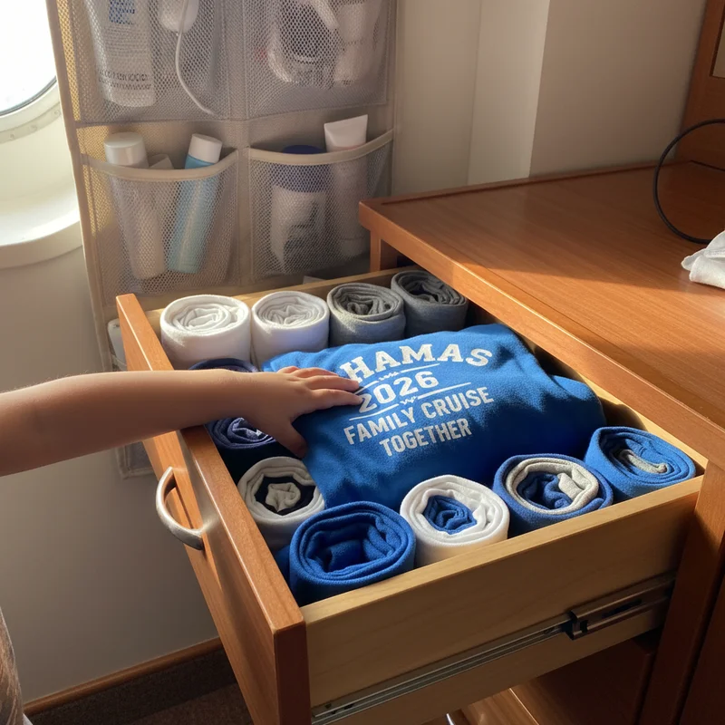 7 Cruise Cabin Hacks Every Family Should Know - Family Cruise Shirt