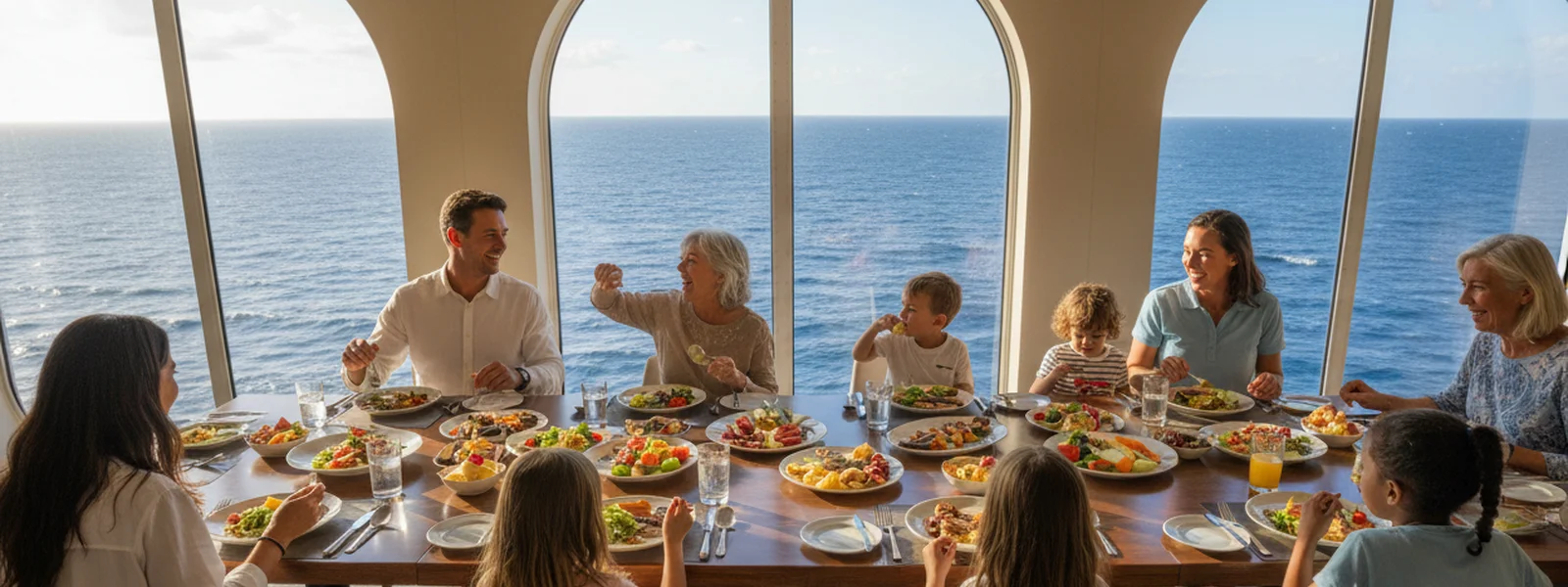 How to Handle Cruise Dining with Picky Kids - Family Cruise Shirt