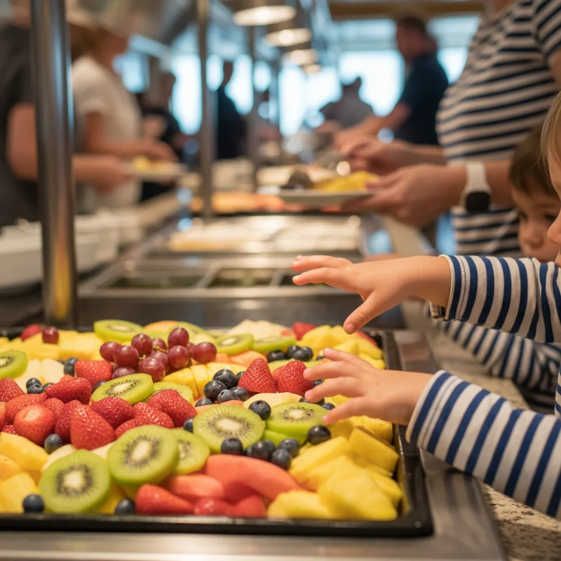 How to Handle Cruise Dining with Picky Kids - Family Cruise Shirt