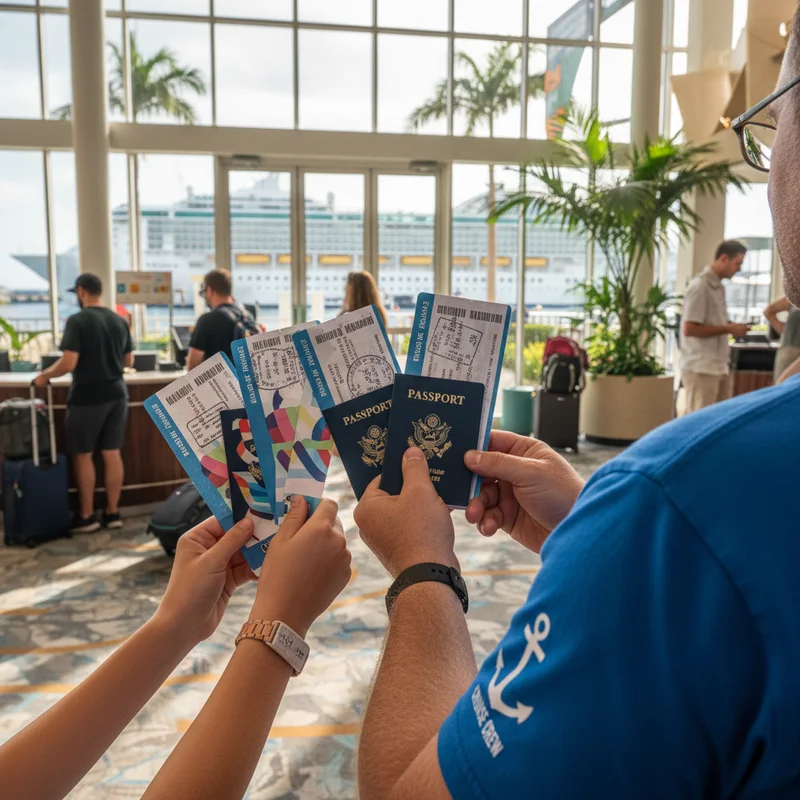 Cruise Embarkation Day Timeline — What to Do Hour by Hour - Family Cruise Shirt