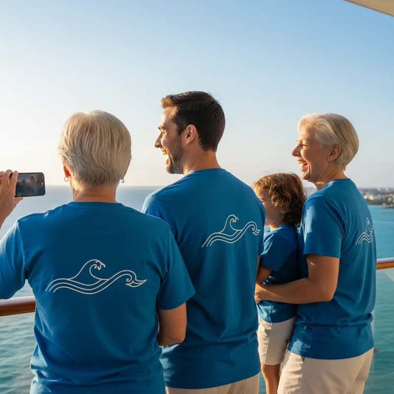 How to Get a Good Family Photo on a Cruise — DIY Tips - Family Cruise Shirt