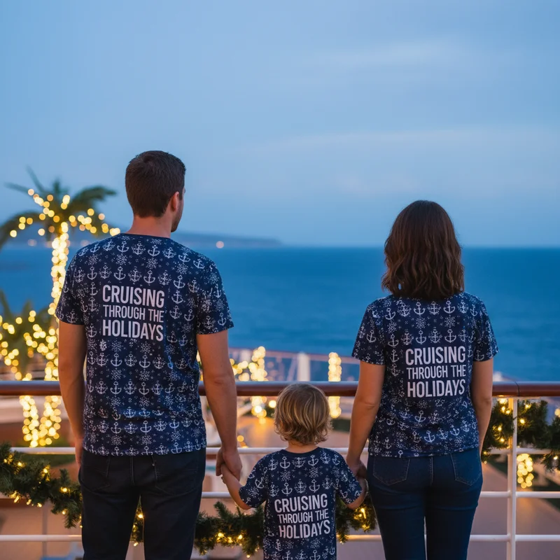 Holiday Cruise with the Family — Thanksgiving, Christmas, and NYE - Family Cruise Shirt