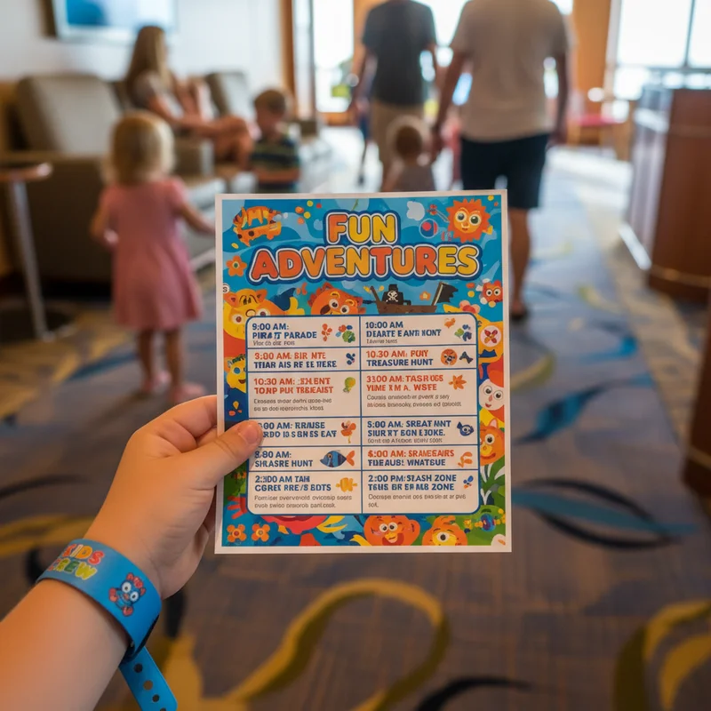 How to Keep Kids Entertained on a Cruise — Age-by-Age Guide - Family Cruise Shirt