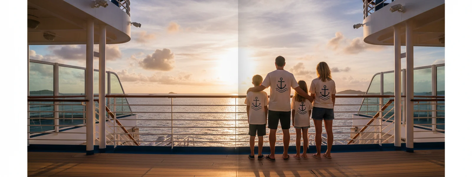 Matching Cruise Outfits for Embarkation Day - Family Cruise Shirt