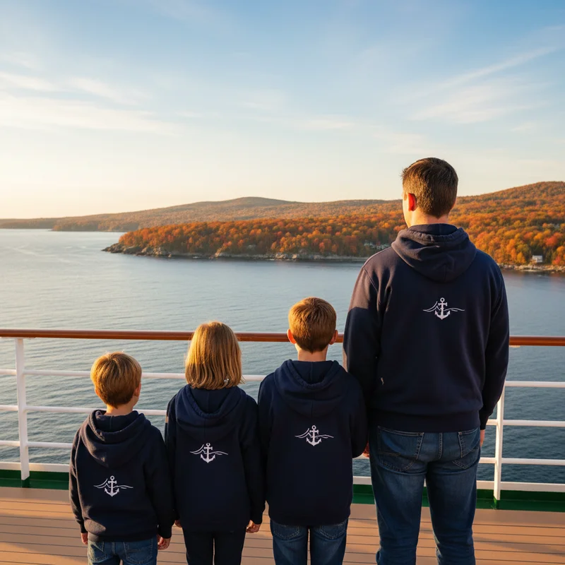 New England and Canada Cruise — A Fall Family Sailing Guide - Family Cruise Shirt