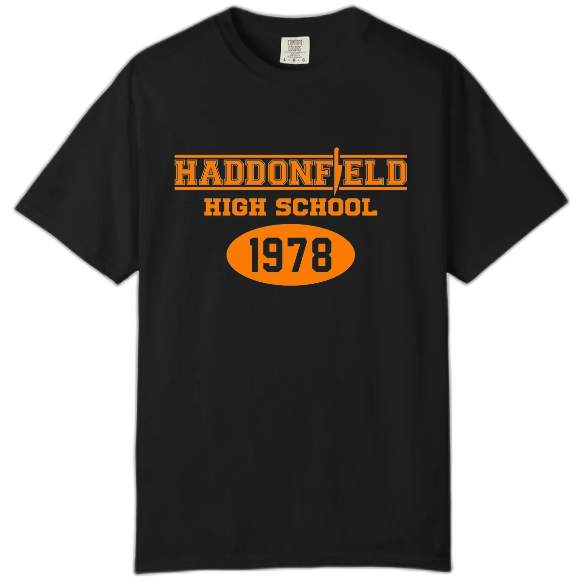Haddonfield High School 1978 Reunion Comfort Color in Black