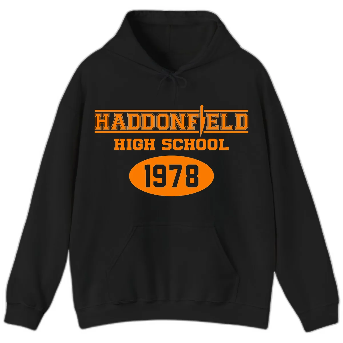 Haddonfield High School 1978 Reunion Hoodie in Black