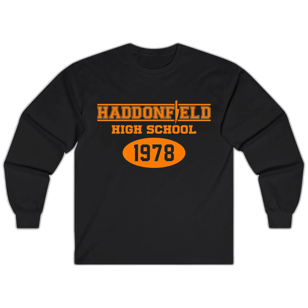 Haddonfield High School 1978 Reunion Long Sleeve in Black