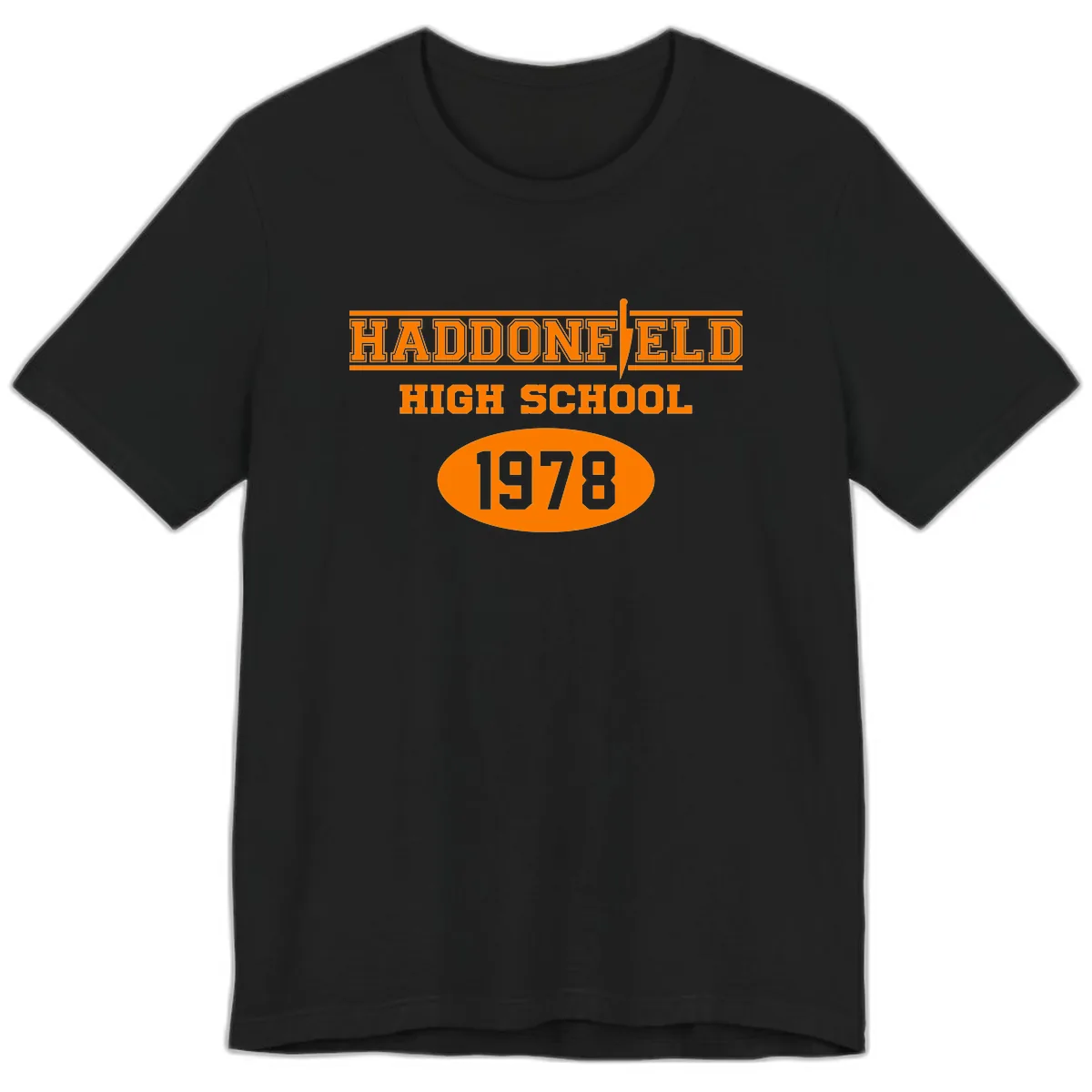 Haddonfield High School 1978 Reunion Premium T-Shirt in Black