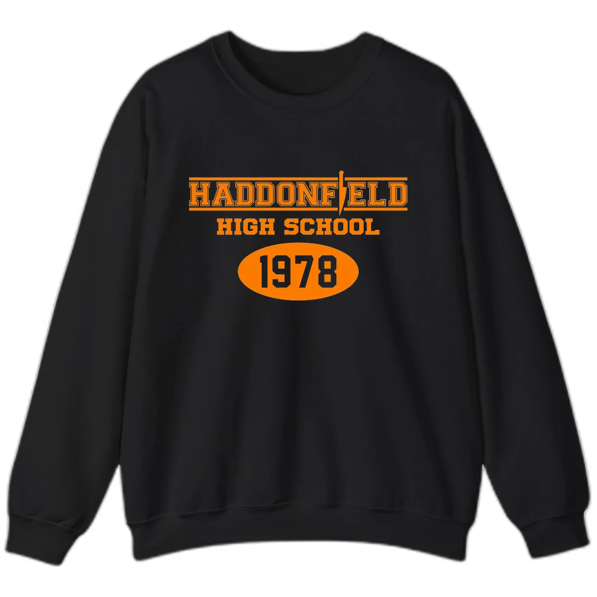 Haddonfield High School 1978 Reunion Sweatshirt in Black