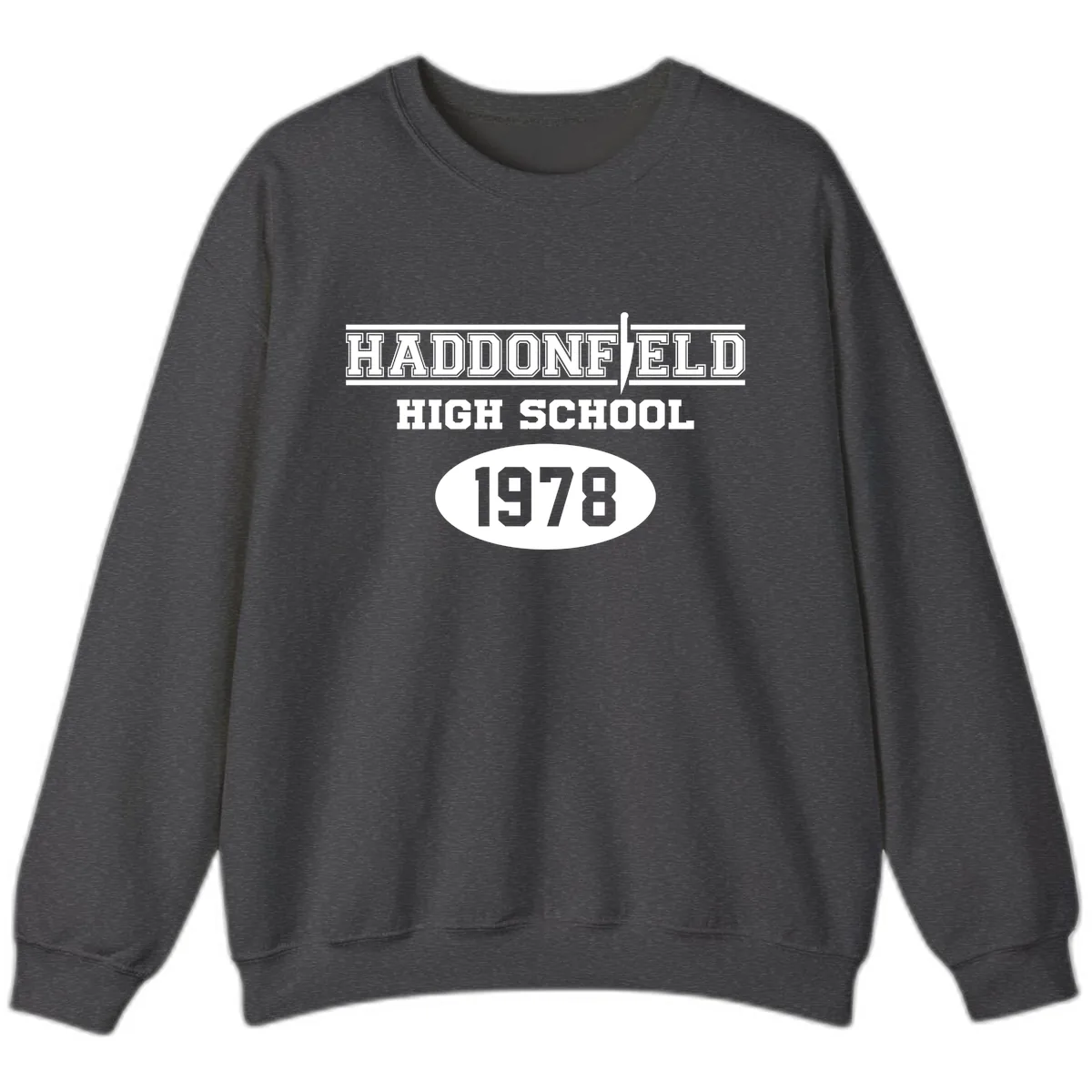 Haddonfield High School 1978 Reunion Sweatshirt in Dark Heather