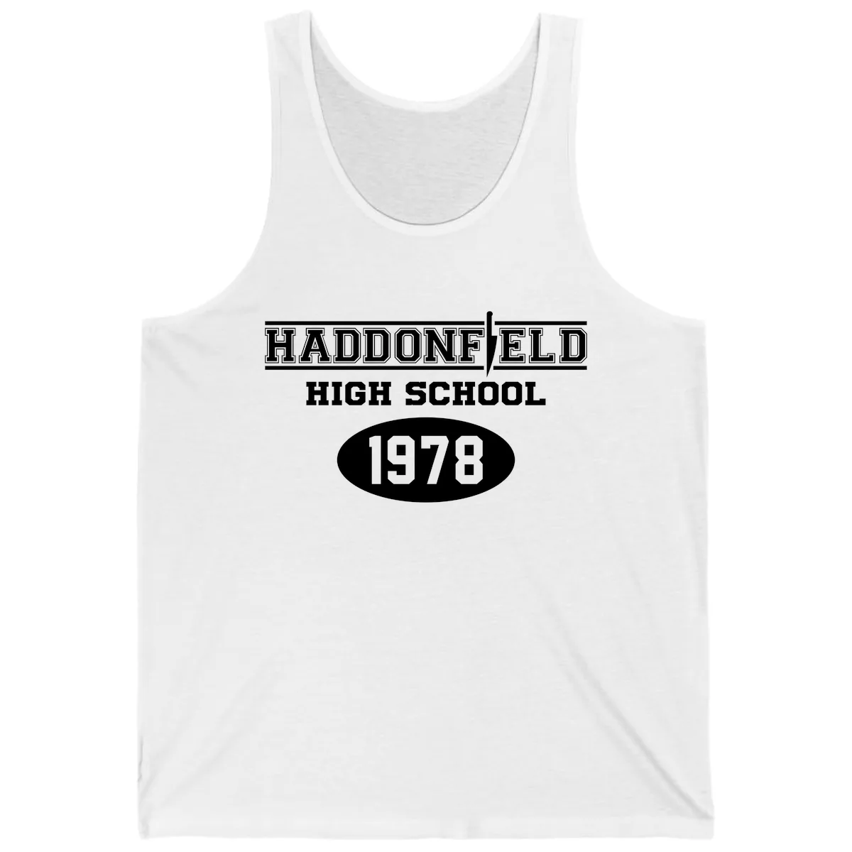 Haddonfield High School 1978 Reunion Tank in White
