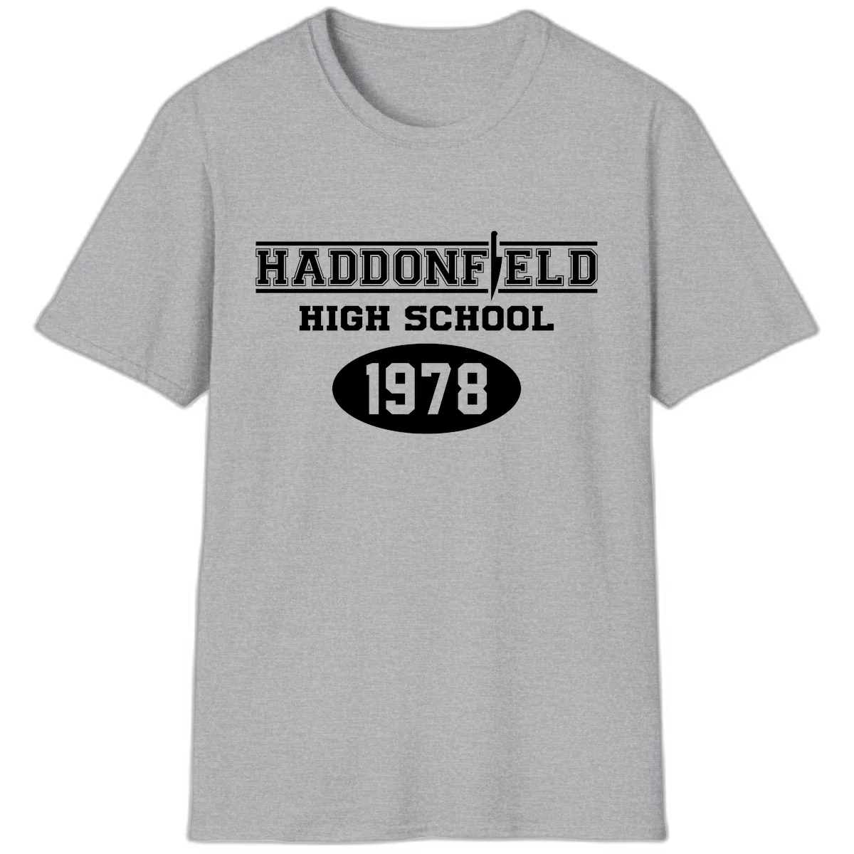 Haddonfield High School 1978 Reunion T-Shirt in Sport Grey