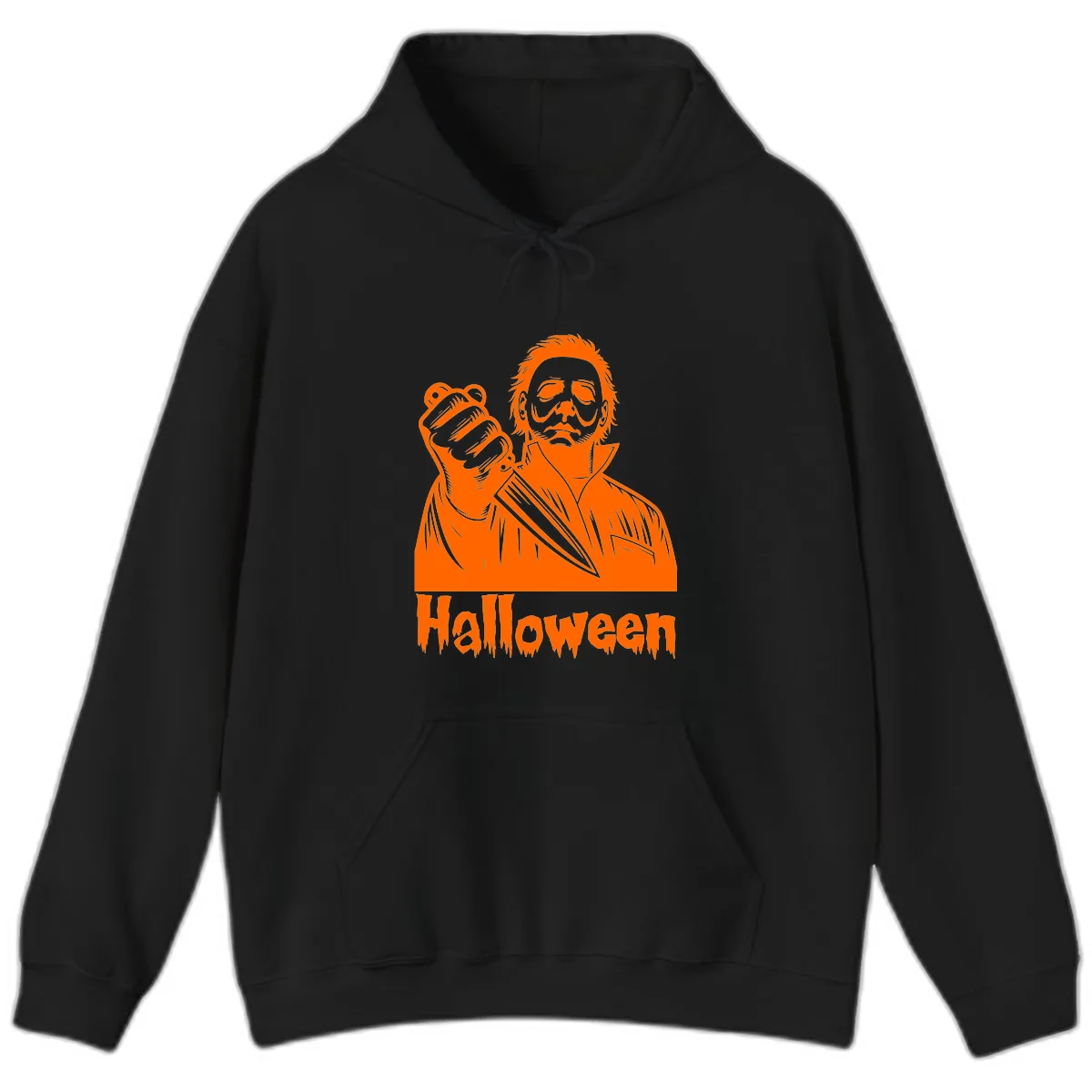 Michael Myers Halloween Slasher Hoodie in Black