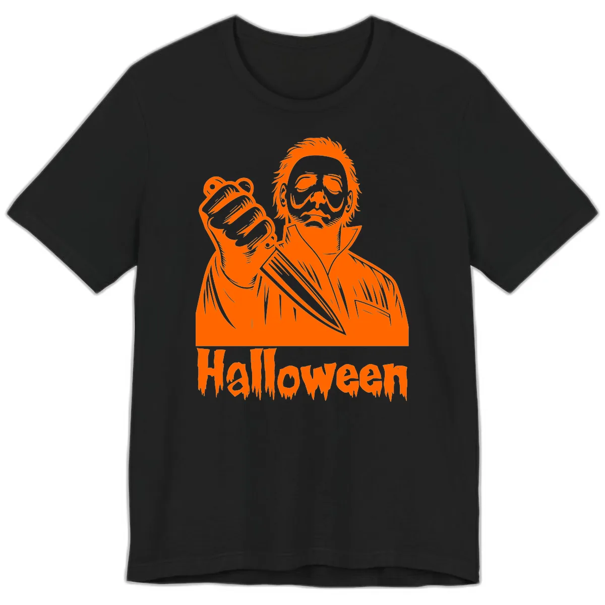 Michael Myers Halloween Slasher Premium T-Shirt in Black