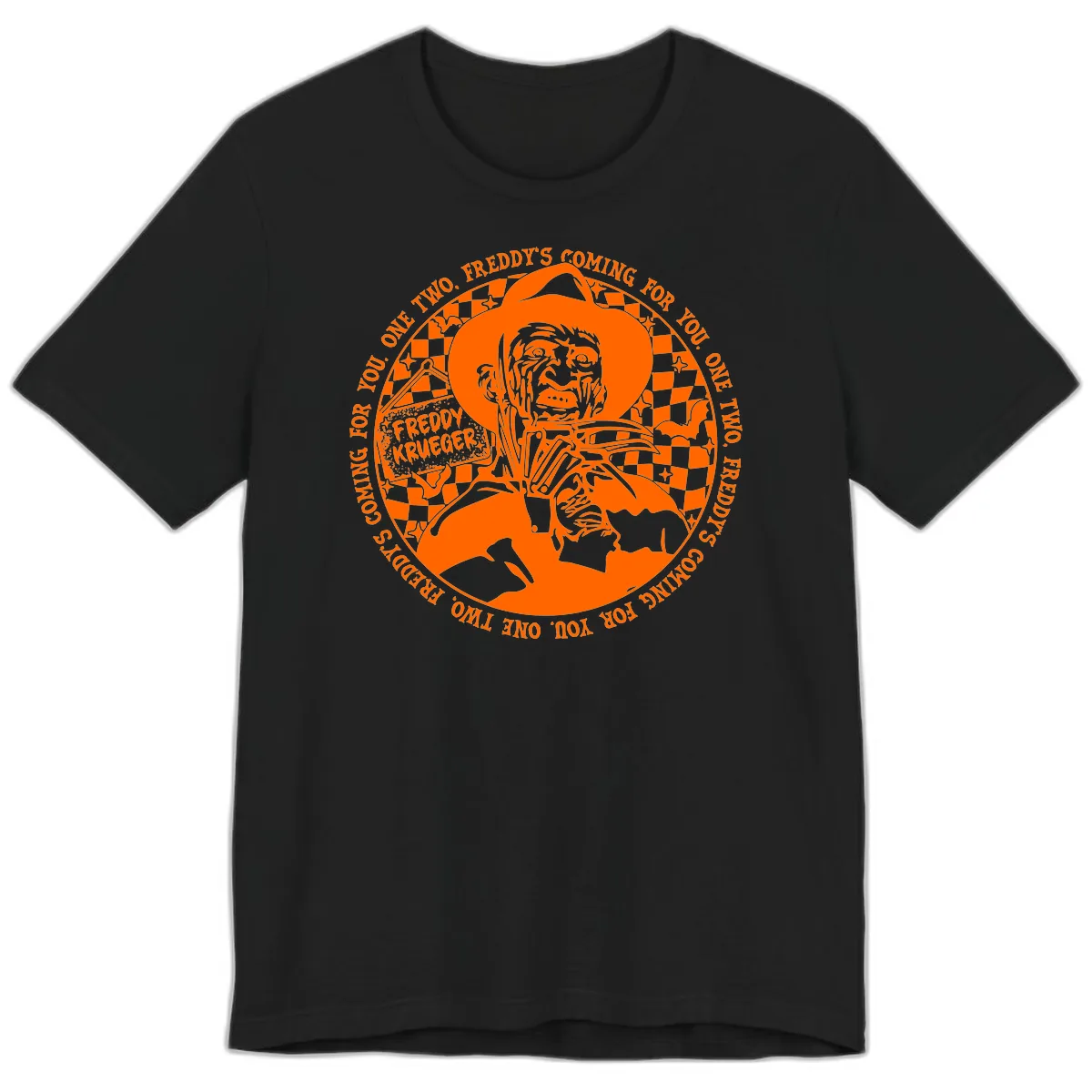 Freddy Krueger Nightmare Verse Premium T-Shirt in Black