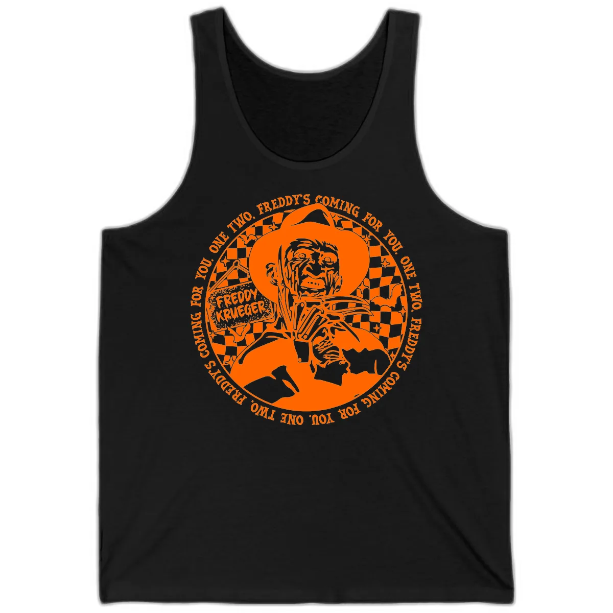 Freddy Krueger Nightmare Verse Tank in Black