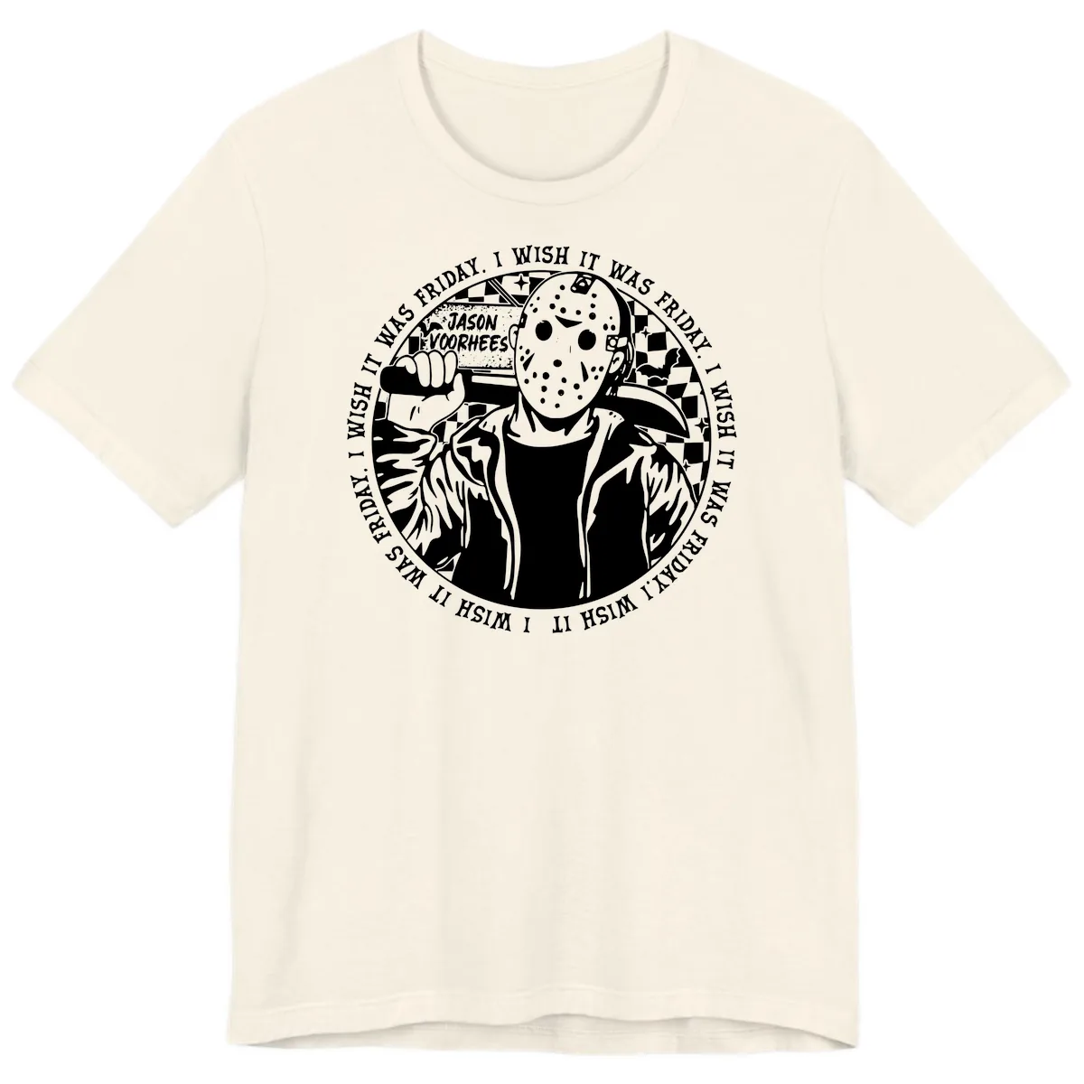 Jason Voorhees Friday The 13th Shirt Premium T-Shirt in Natural