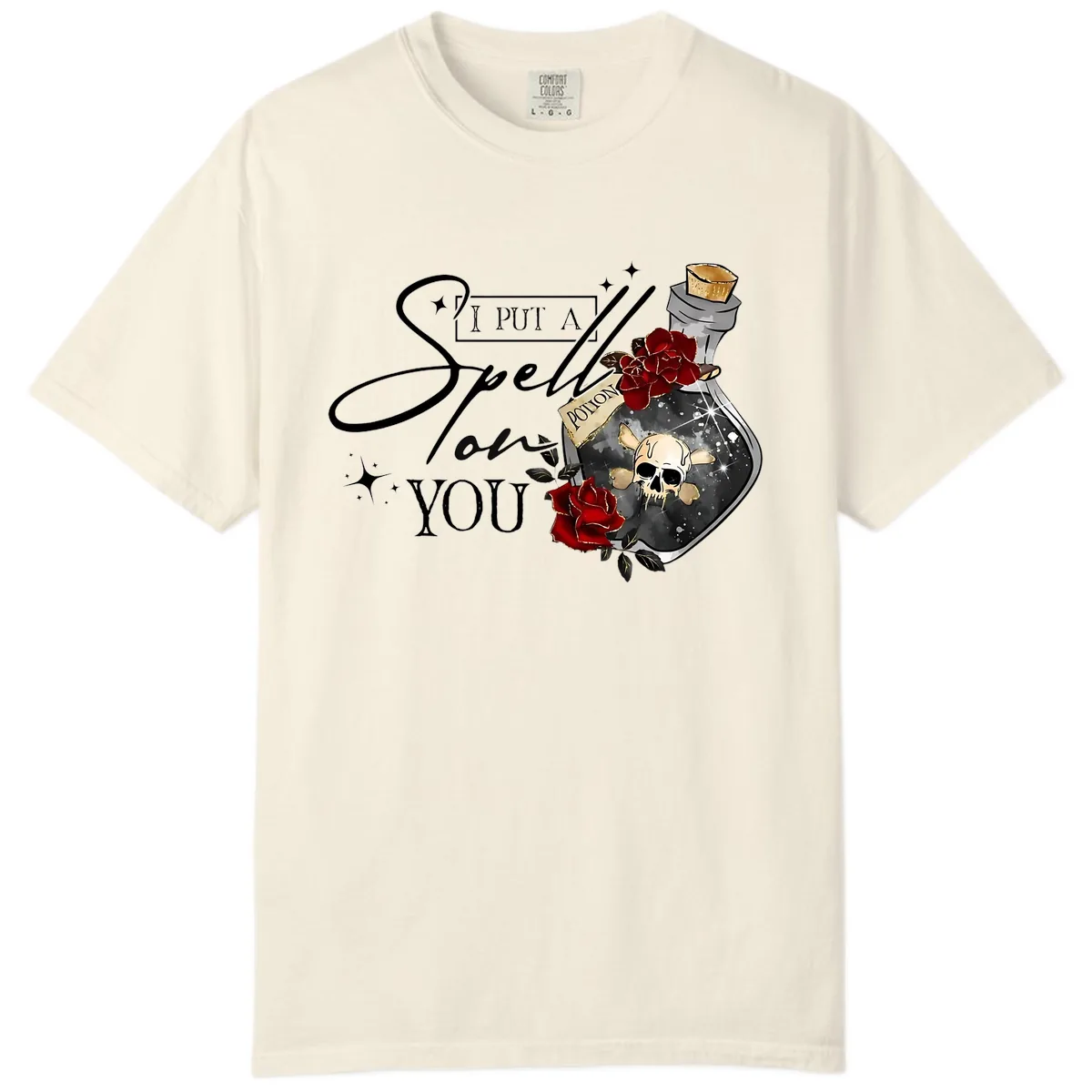 I Put A Spell On You Potion Comfort Color in Ivory