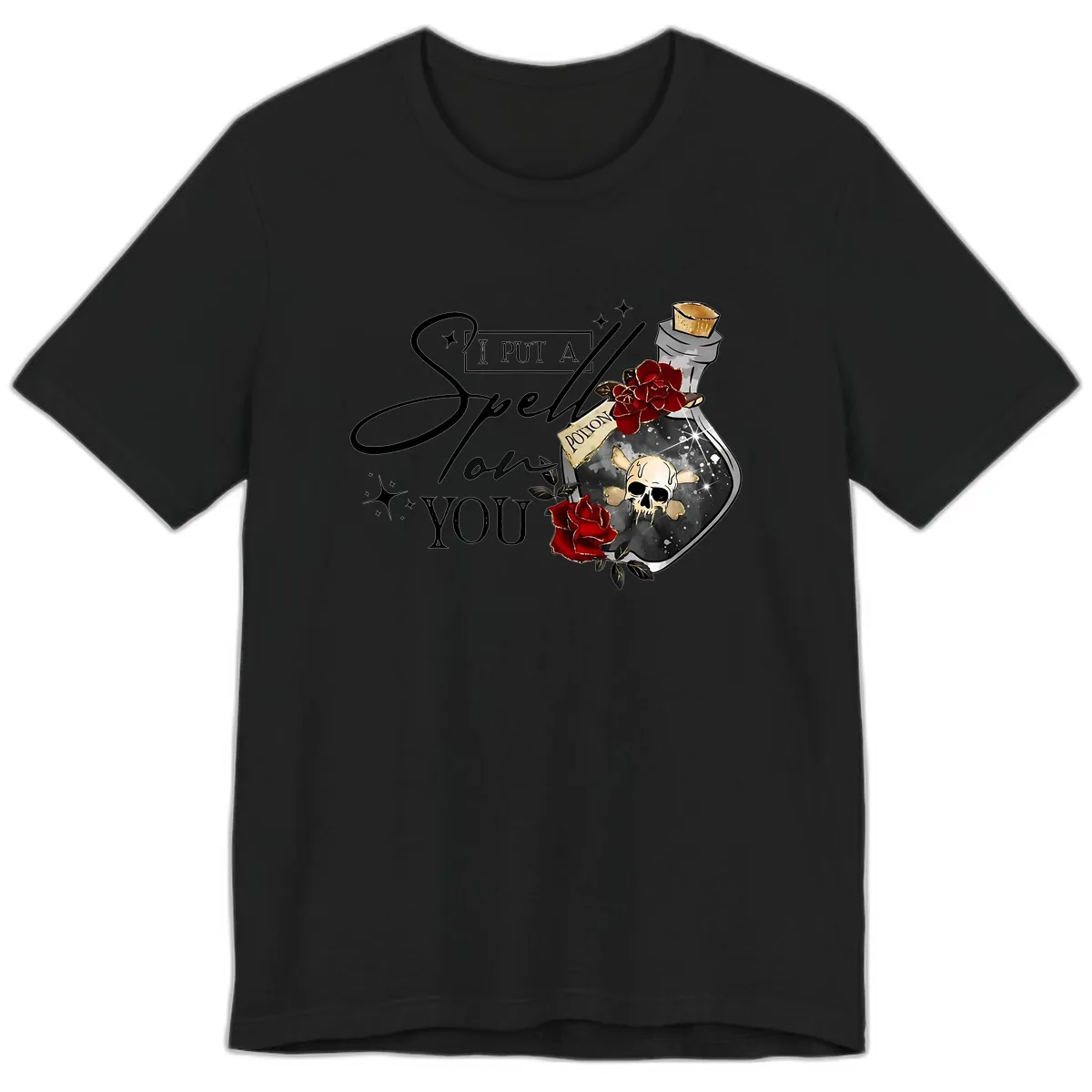 I Put A Spell On You Potion Premium T-Shirt in Black
