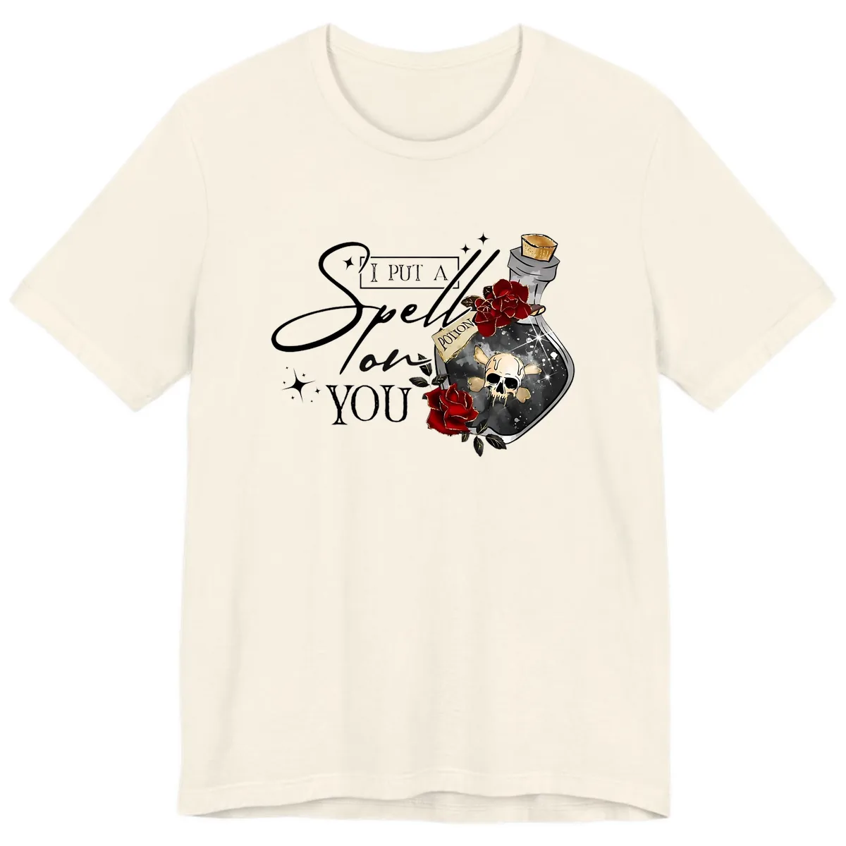 I Put A Spell On You Potion Premium T-Shirt in Natural
