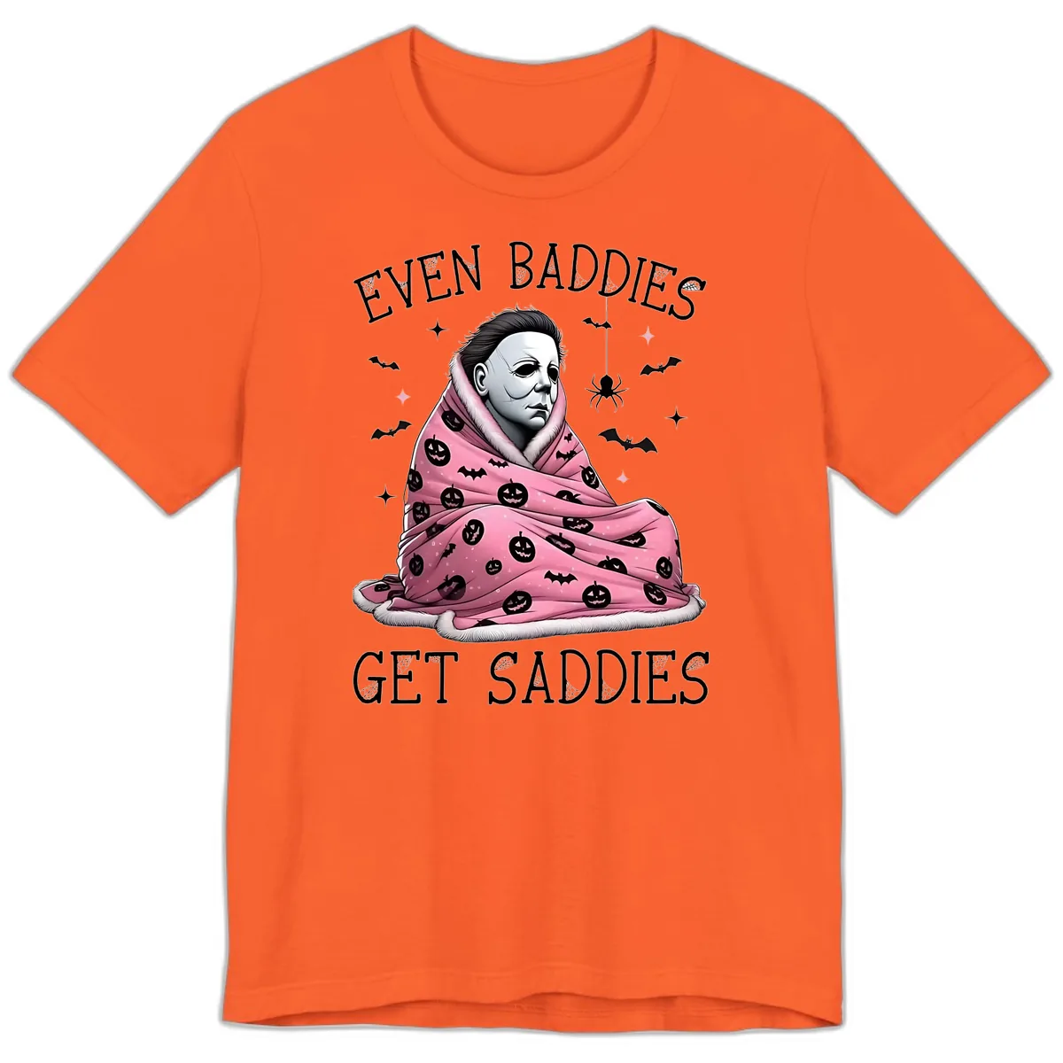 Even Baddies Get Sad Sometimes Premium T-Shirt in Orange