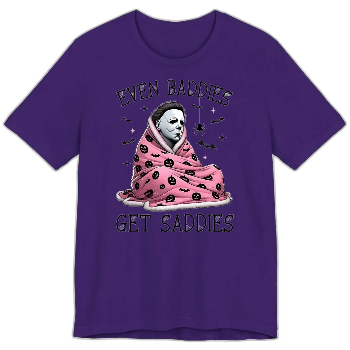 Even Baddies Get Sad Sometimes Premium T-Shirt in Team Purple