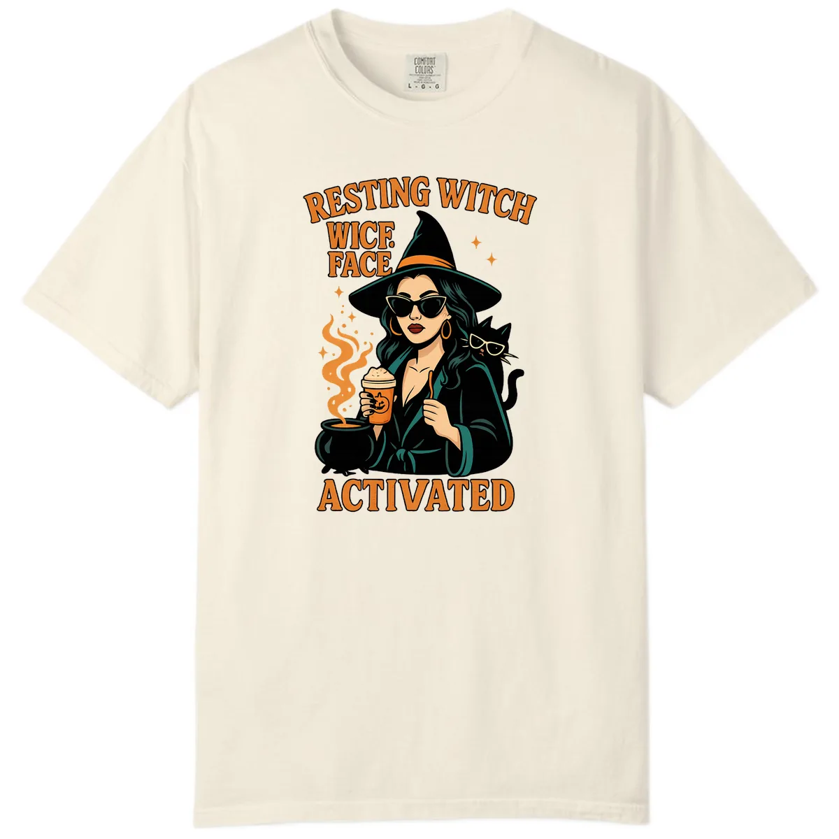Resting Witch Face Activated Comfort Color in Ivory