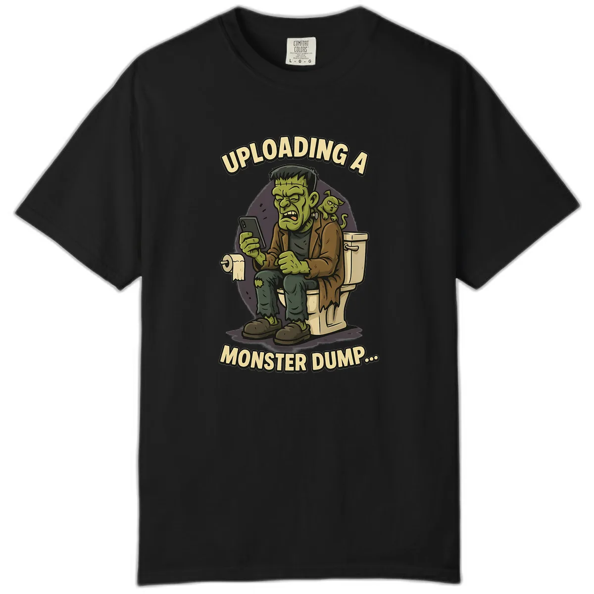 Uploading A Monster Dump Comfort Color in Black