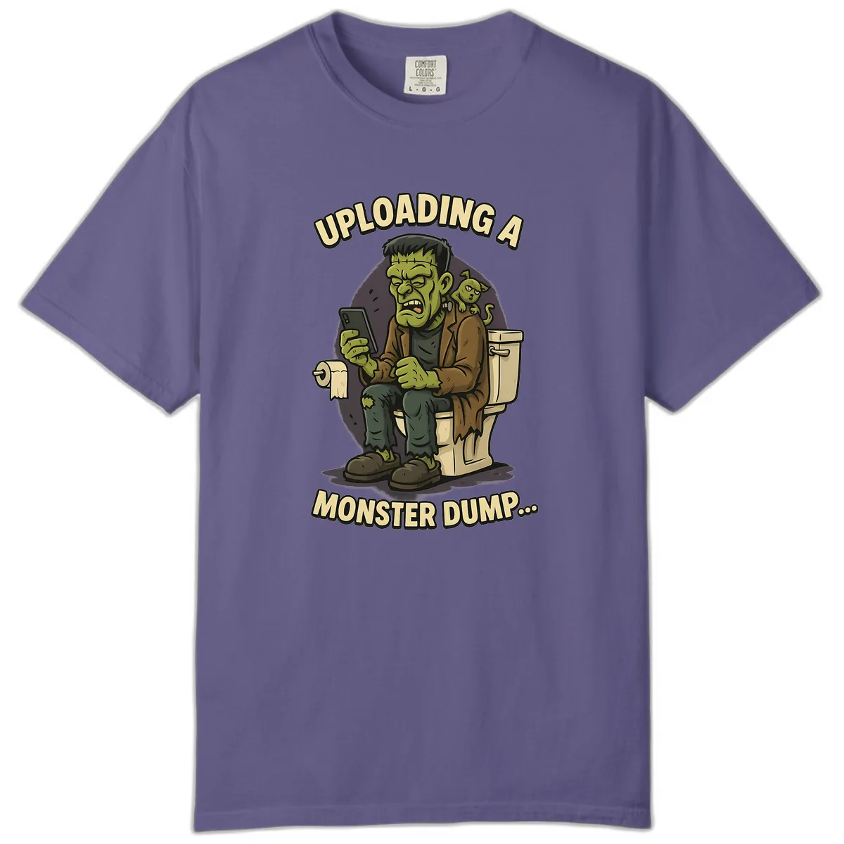 Uploading A Monster Dump Comfort Color in Grape