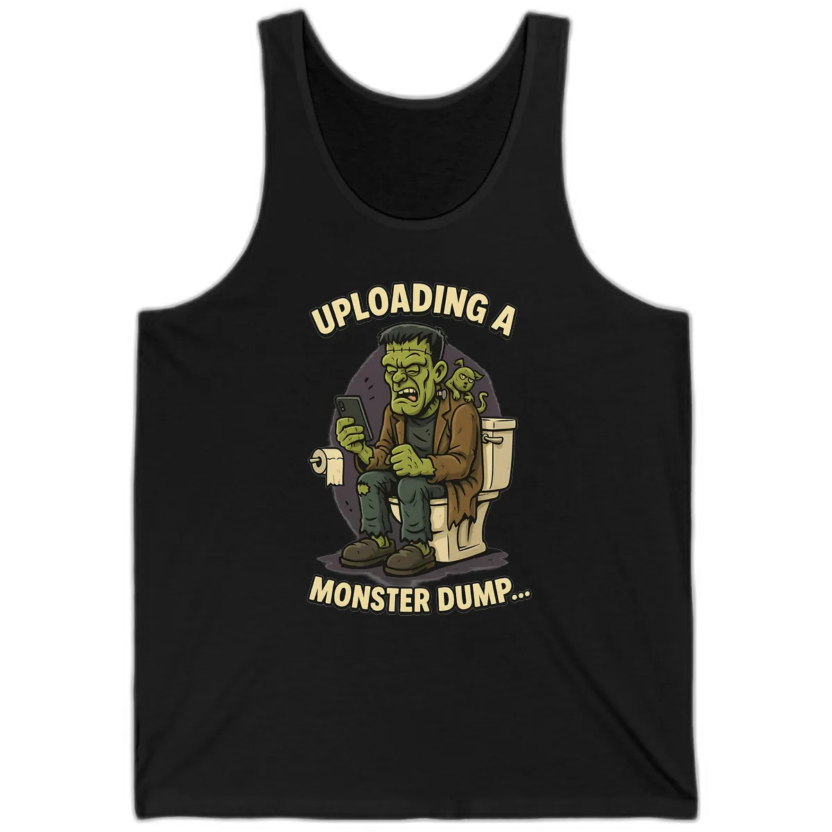 Uploading A Monster Dump Tank in Black