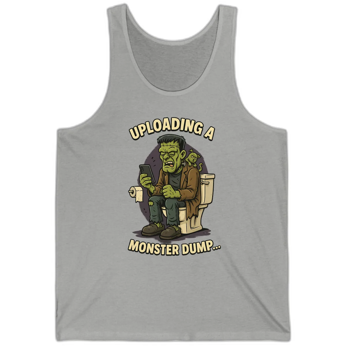 Uploading A Monster Dump Tank in Athletic Heather