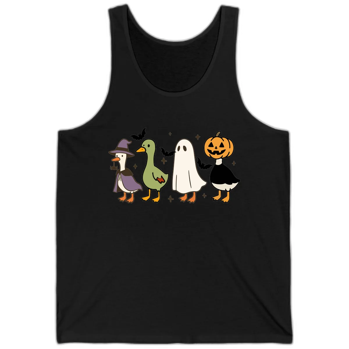 Halloween Animals Trick-or-Treat Tank in Black