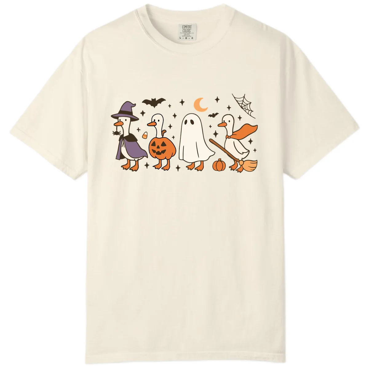 Halloween Goose Costume Party Comfort Color in Ivory