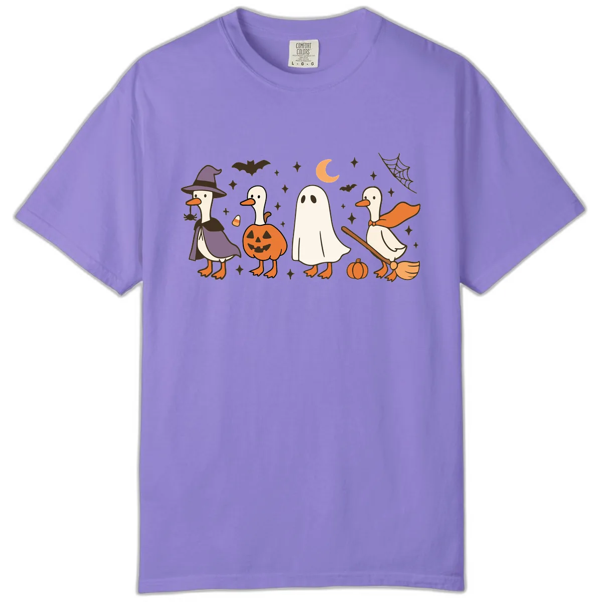 Halloween Goose Costume Party Comfort Color in Violet