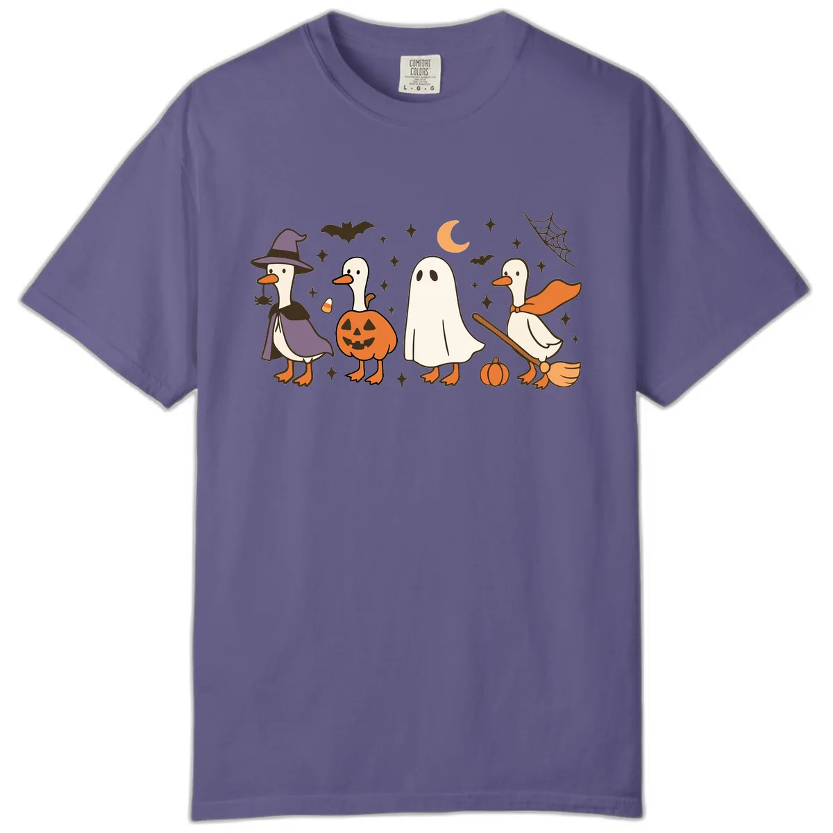 Halloween Goose Costume Party Comfort Color in Grape