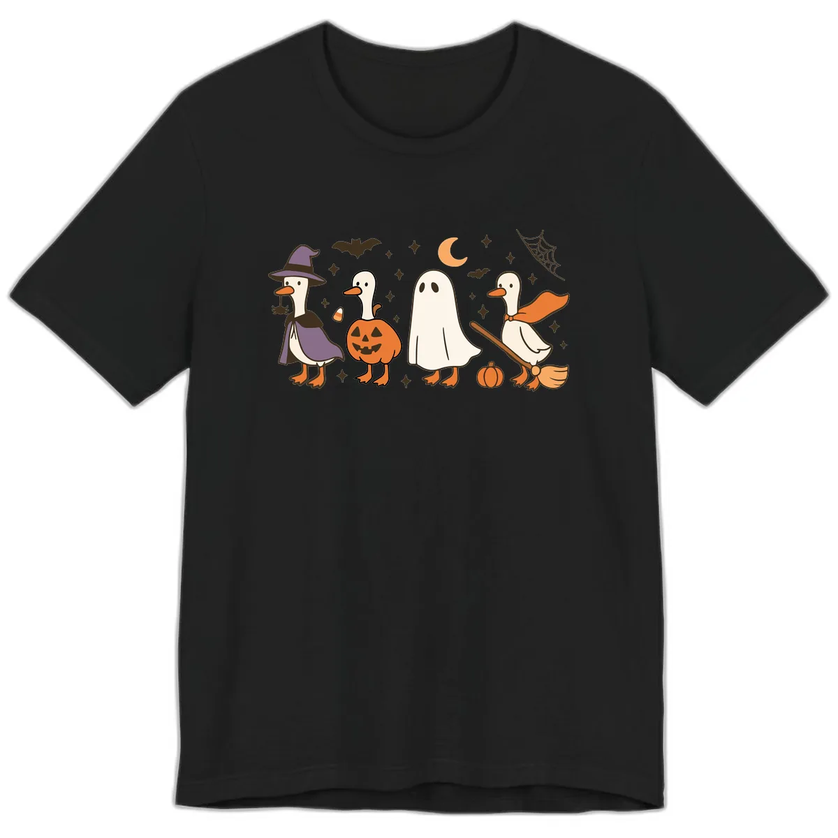 Halloween Goose Costume Party Premium T-Shirt in Black