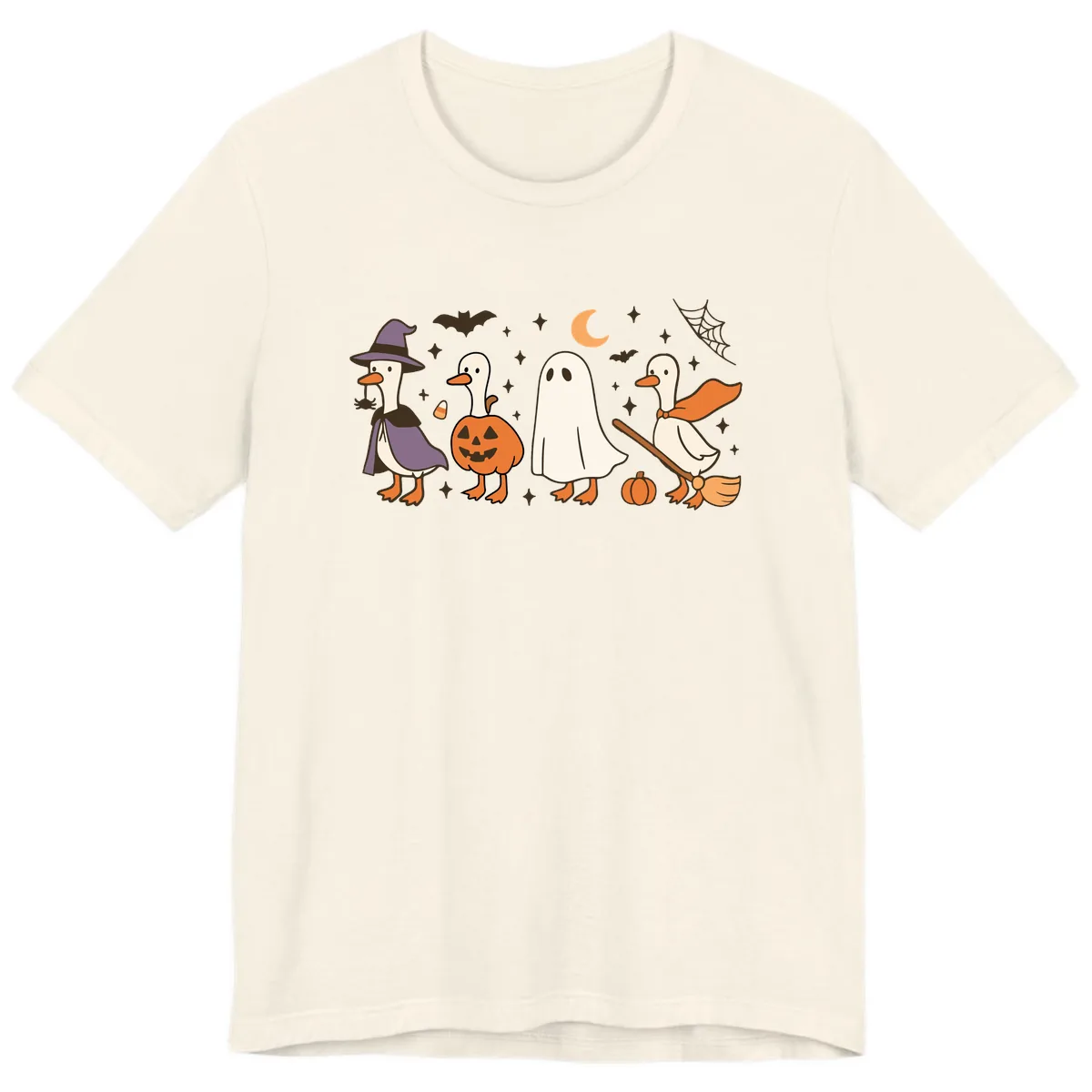 Halloween Goose Costume Party Premium T-Shirt in Natural