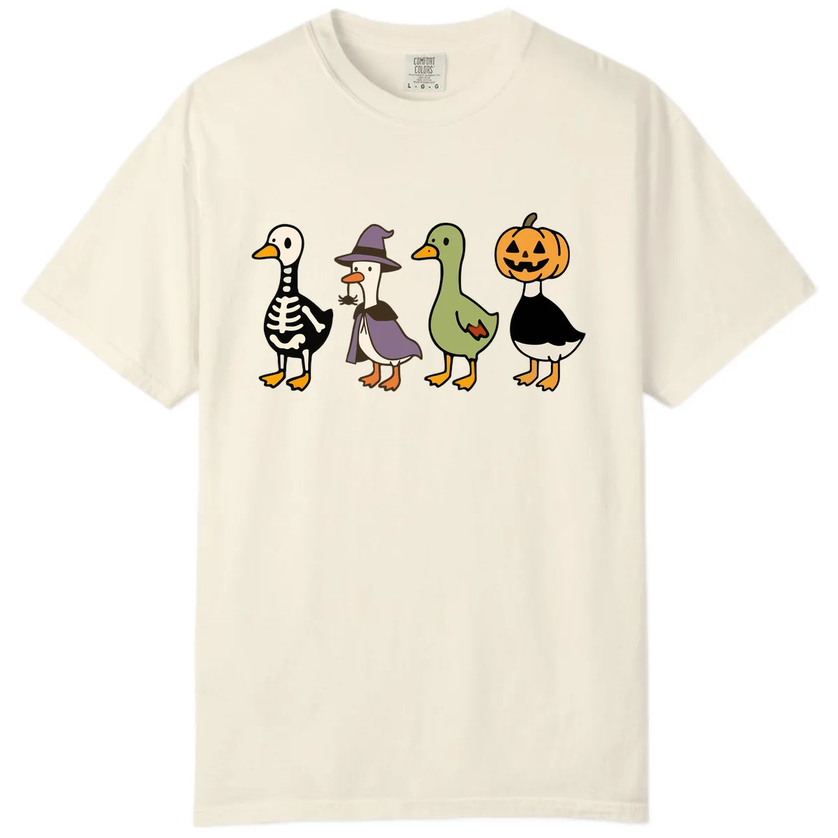 Halloween Duck Costumes Quartet Comfort Color in Ivory