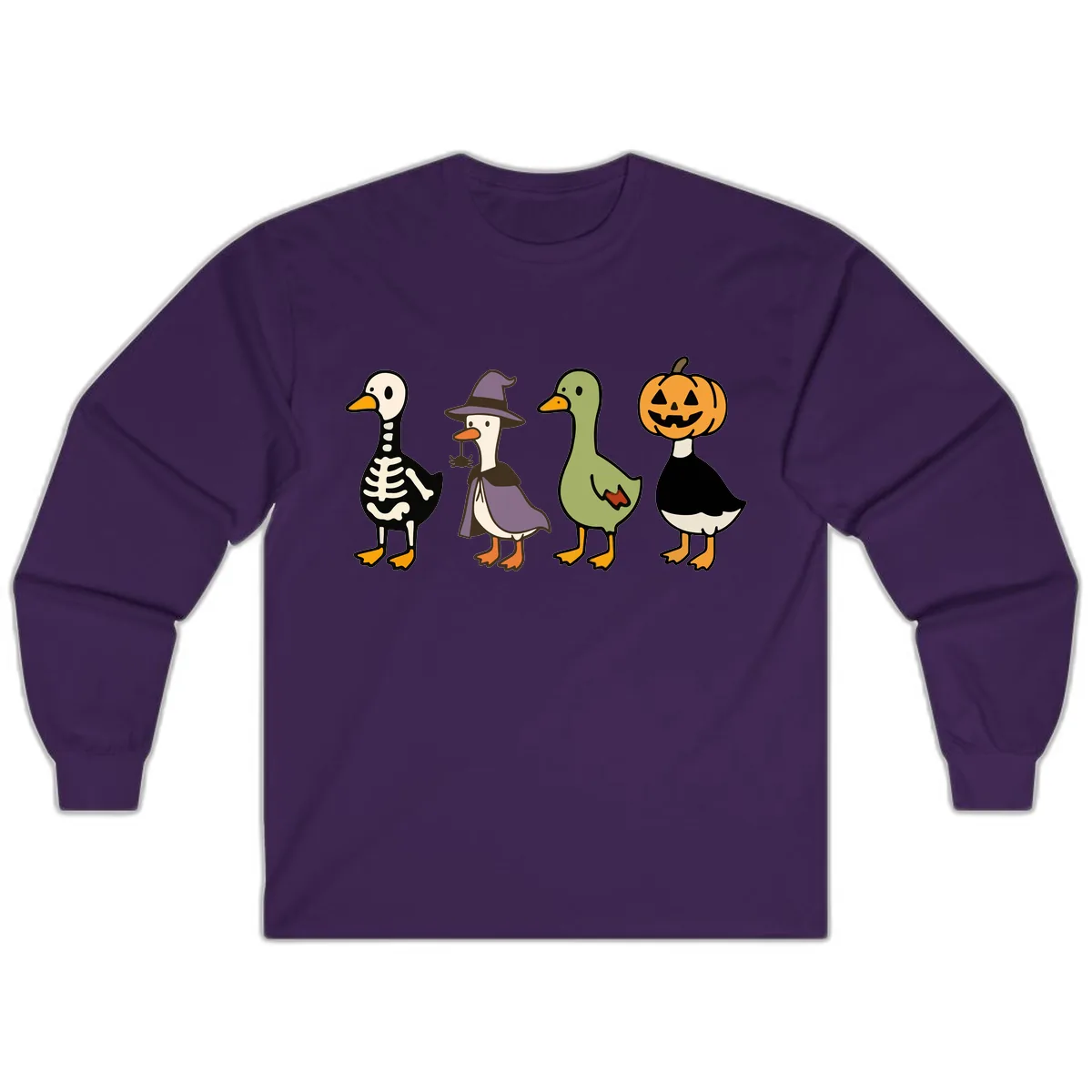 Halloween Duck Costumes Quartet Long Sleeve in Purple