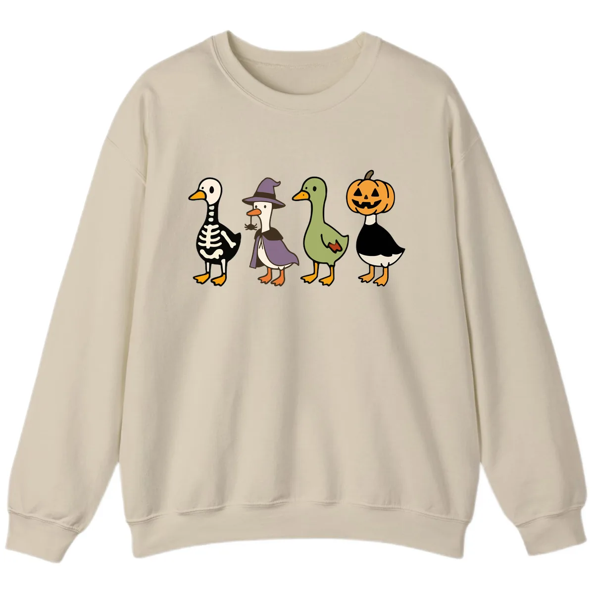 Halloween Duck Costumes Quartet Sweatshirt in Sand