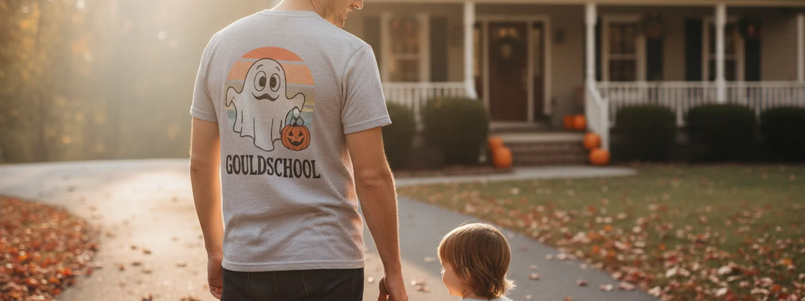 Dad-and-Kid Matching Halloween Shirts for Double the Laughs - Funny Halloween Shirts